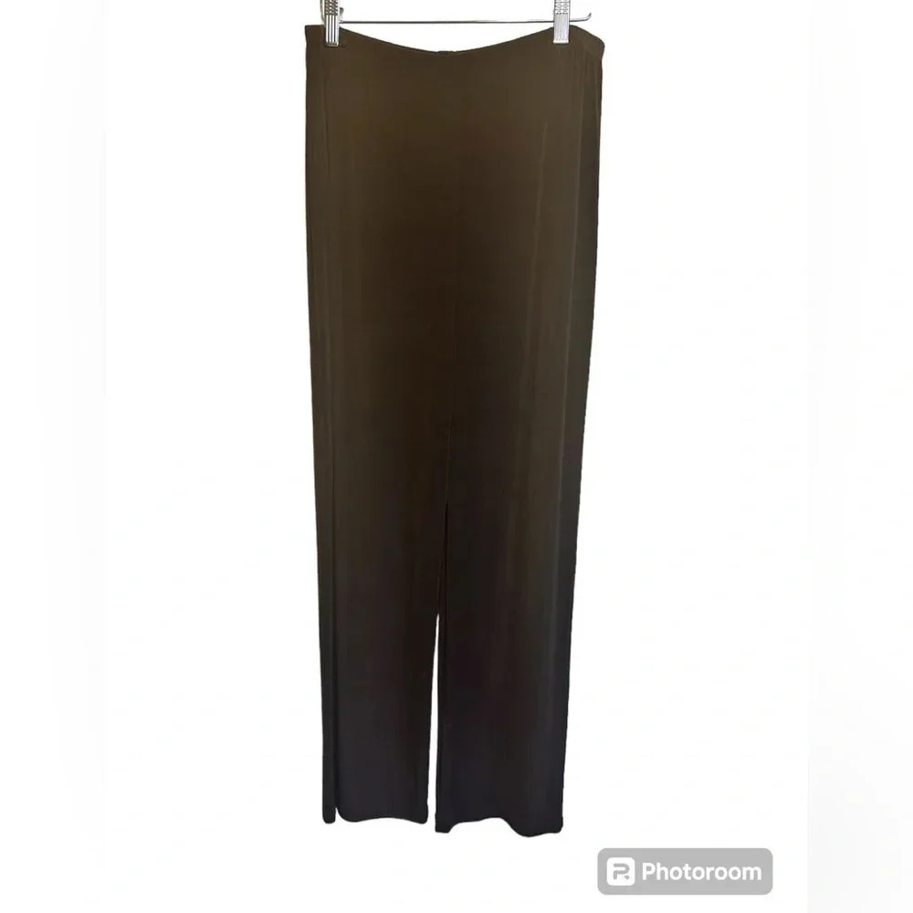 Chicos Travelers Pants, Soft slinky knit, Size 2